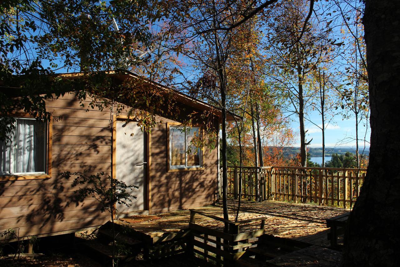 Cabanas Mas Ke Miel Población Población Lago Ranco Exterior foto